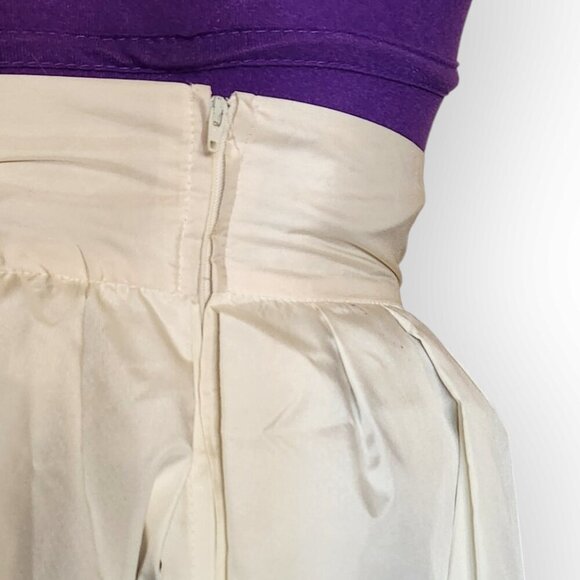 JOSEPH RIBKOFF WOMENS WEDDING ATTIRE TOP AND SKIRT CREAM COLOR - Picture 10 of 14